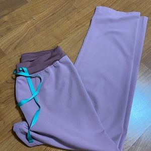 Figs mauve pants